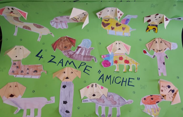 pennelliamo le zampe bollate a 6 zampe