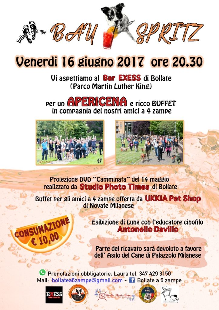 eventi bollate a 6 zampe