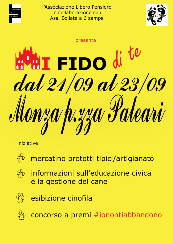 eventi bollate a 6 zampe