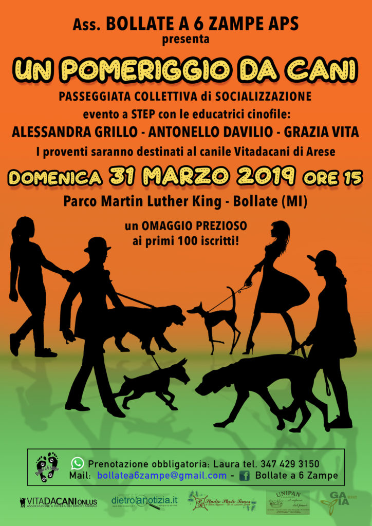 eventi bollate a 6 zampe