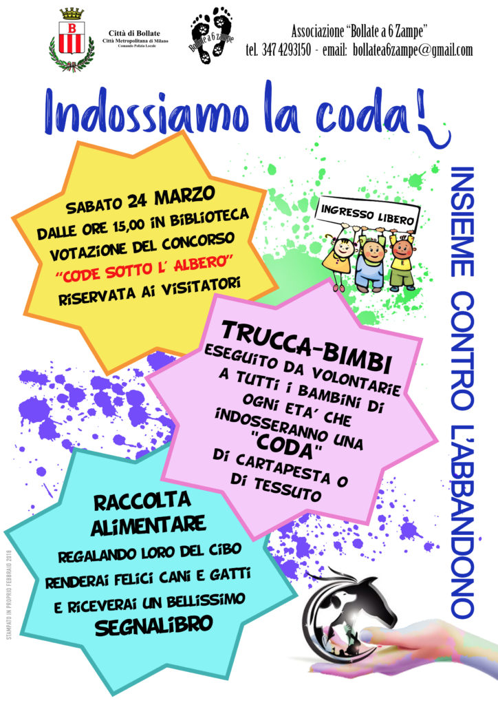 eventi bollate a 6 zampe