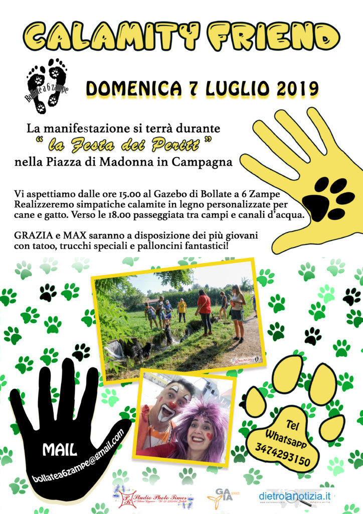 eventi bollate a 6 zampe