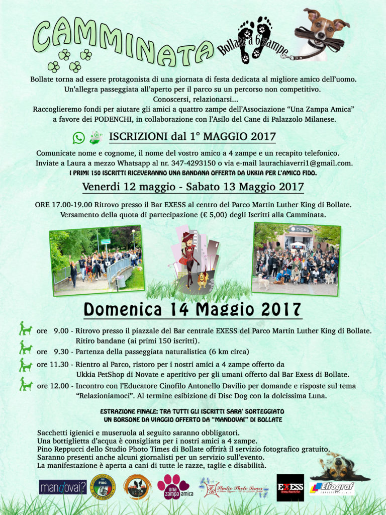 eventi bollate a 6 zampe