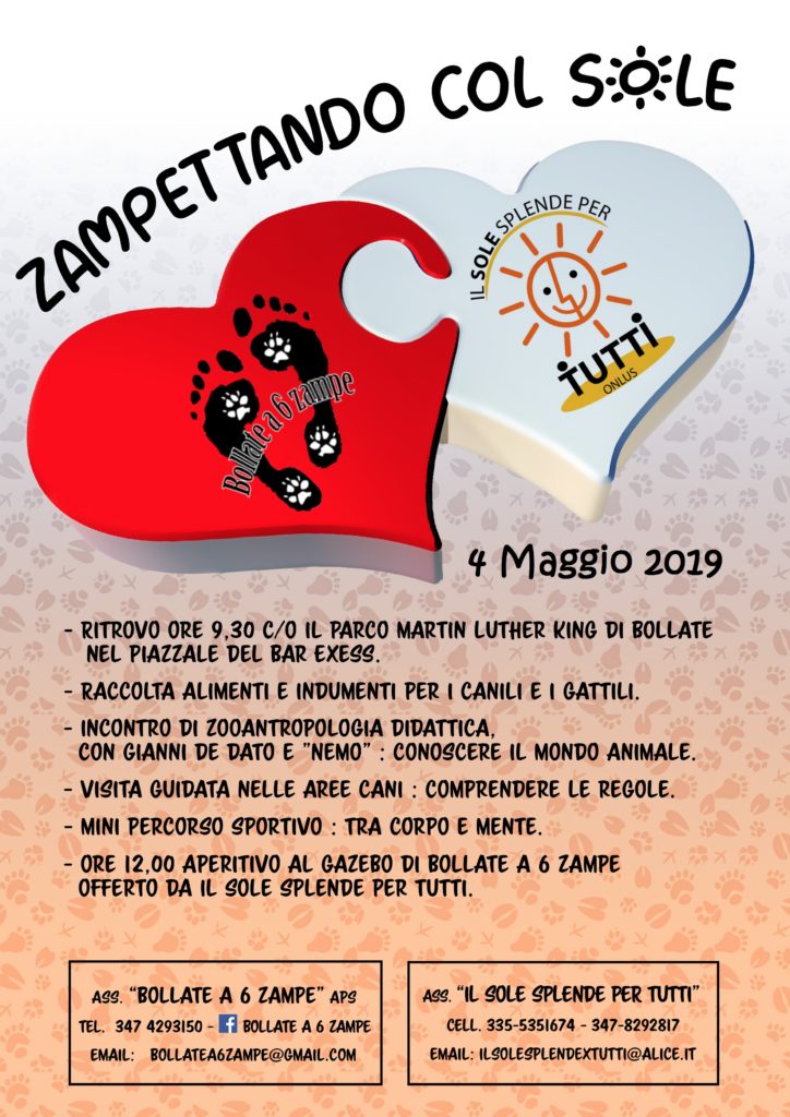eventi bollate a 6 zampe